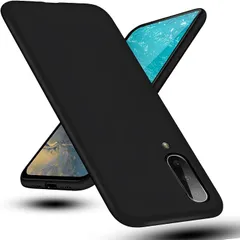 JACRON AQUOS zero5G basic ケース マットブラック携帯便利 ストラップホール付きAQUOS DX SHG02 カバー 超薄型 軽量 擦り傷防止 落下防止 滑り止め TPUケース 指紋防止 (MJO-JAC-C332)のサムネイル