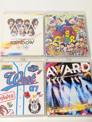 WEST. 通常盤 ライブBlu-ray 4点セット 2021 rainboW/2022 TO BE KANSAI COLOR/2023 POWER/2024 AWARD