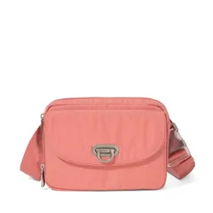 バッガリーニ レディース バッグ Baggallini Coastal Flip Lock Sling Terracotta テラコッタ