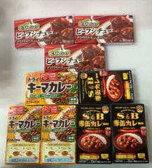 ヒロセ通商　レトルトカレー　58個 ヒロセ通商レトルトカレー5種8個他2個 - メルカリ
