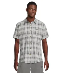 コロンビア メンズ トップス シャツ プリント Columbia Utilizer Printed Woven Short Sleeve Columbia Grey O グレー