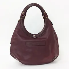 フェリージ Felisi オールレザー ハンドバッグ 9333 ワインレッド 中古のサムネイル
