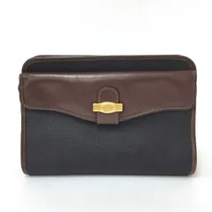 ダンヒル dunhill  セカンドバッグ  グレー 中古