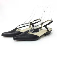 DAMA collection ダーマコレクション ストラップパンプス レザー ブラック サイズ35(22.5cm相当)【中古】【美品】レディースのサムネイル