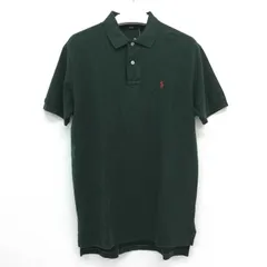 ポロ ラルフローレン POLO RALPH LAUREN  半袖ポロシャツ M  グリーン【中古】【新品同様】【美品】