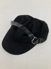 キャスケット F ブラック スエード