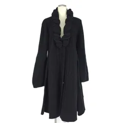 シェルヴィーノ ストリート Scervino Street  ニットコート サイズ42 M相当 ブラック【中古】【新品同様】【美品】