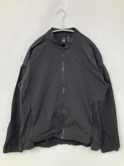 adidas アディダス ブルゾン M ブラック ナイロン バックプリント ワンポイント ブランドロゴ ショート丈 フードなし ジップアップ