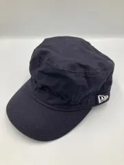 NEW ERA ニューエラ キャップ 7 (55.8cm) ブラック コットン ワーク