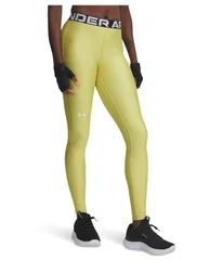 アンダーアーマー レディース ボトムス カジュアルパンツ レギンス Under Armour HeatGear Authentics Leggings Yellow ShadeWhite ホワイト