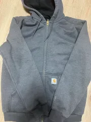 Carhartt カーハート チャコール フードジップアップ S