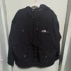 ザノースフェイス ブラック ウィンドブレーカー 100