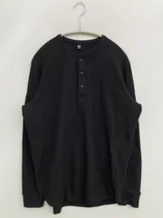 UNIQLO ユニクロ Tシャツ/カットソー L ブラック