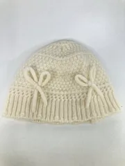 ニットキャップ/ビーニー アイボリー