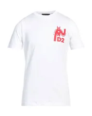 ディースクエアード メンズ トップス Tシャツ DSQUARED2 Ｔシャツ White ホワイト