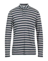 マジェスティック メンズ トップス ポロシャツ MAJESTIC FILATURES ポロシャツ Blue Gray グレーのサムネイル
