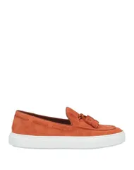 フラテッリ ロセッティ メンズ シューズ スリッポン・ローファー FRATELLI ROSSETTI モカシン Reddish Brown ブラウン