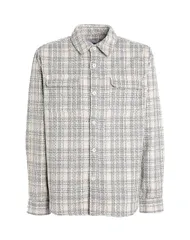 トップマン メンズ トップス シャツ TOPMAN 柄入りシャツ OffWhite オフホワイトのサムネイル