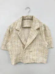 テーラードジャケット ベージュ