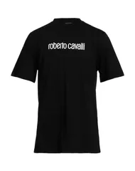 ロベルトカヴァリ メンズ トップス Tシャツ ROBERTO CAVALLI Ｔシャツ Black ブラックのサムネイル