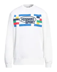 ミッソーニ メンズ アウター パーカー・スウェット MISSONI スウェット White ホワイトのサムネイル