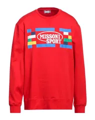 ミッソーニ メンズ アウター パーカー・スウェット MISSONI スウェット Red レッドのサムネイル