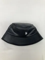 U.S. POLO ASSN. ユーエスポロアッスン バケットハット 57 ~ 59cm ブラック