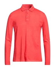 マジェスティック メンズ トップス ポロシャツ MAJESTIC FILATURES ポロシャツ Red レッドのサムネイル