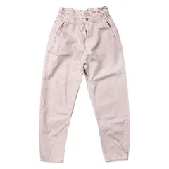 ザラ ライト ピンク バルーンフィット デニムパンツ 4