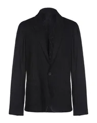 ランバン メンズ アウター ジャケット・ブルゾン LANVIN テーラードジャケット Black ブラックのサムネイル