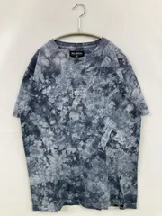 BILLABONG ビラボン Tシャツ/カットソー M グレー 前面プリント バックプリント ブランドロゴ その他総柄 ミドル丈 半袖 クルーネック(丸首)