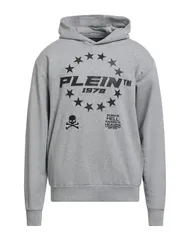 フィリッププレイン メンズ アウター パーカー・スウェット PHILIPPLEIN パーカー Gray グレーのサムネイル