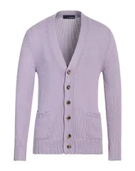 ラルディーニ メンズ アウター カーディガン LARDINI カーディガン Lilac ライラックのサムネイル