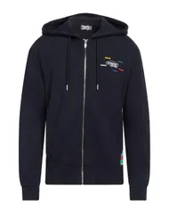 ミッソーニ メンズ アウター パーカー・スウェット MISSONI パーカー Midnight Blue ブルーのサムネイル