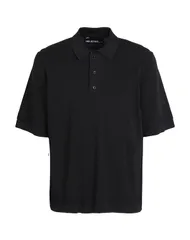 ニールバレット メンズ トップス ポロシャツ NEIL BARRETT ポロシャツ Black ブラックのサムネイル