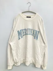 Chip Clip チップクリップ スウェット L アイボリー コットン 前面プリント 長袖