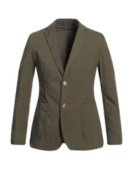 メッサジェリエ メンズ アウター ジャケット・ブルゾン MESSAGERIE テーラードジャケット Military Green グリーンのサムネイル