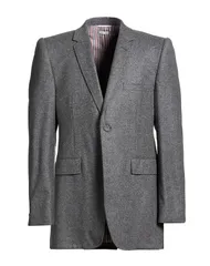 トムブラウン メンズ アウター ジャケット・ブルゾン THOM BROWNE テーラードジャケット Gray グレーのサムネイル