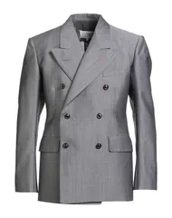 マルタンマルジェラ メンズ アウター ジャケット・ブルゾン MAISON MARGIELA テーラードジャケット Gray グレーのサムネイル