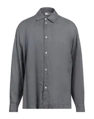 グリフォーニ メンズ トップス シャツ GRIFONI リネンシャツ Gray グレーのサムネイル