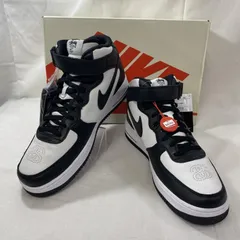 ステューシー DJ7840-002Stussy × Nike Air Force 1 Mid Black and Light Bone US10/28cm メンズ US：10 ISItems【USED】【古着】【中古】50124263