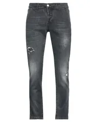 ダニエレ アレッサンドリー二 メンズ ボトムス デニムパンツ DANIELE ALESSANDRINI HOMME ジーンズ Black ブラックのサムネイル