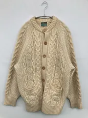 FREAK'S STORE フリークスストア カーディガン/ボレロ F アイボリー ウール・ニット 無地 ミドル丈 長袖