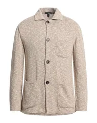 ラルディーニ メンズ アウター カーディガン LARDINI カーディガン Beige ベージュのサムネイル
