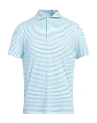 フェデーリ メンズ トップス ポロシャツ FEDELI ポロシャツ Turquoise Blue ブルーのサムネイル