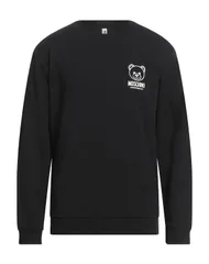 モスキーノ メンズ アウター パーカー・スウェット MOSCHINO スウェット Black ブラックのサムネイル