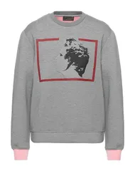 トラサルディ メンズ アウター パーカー・スウェット TRUSSARDI スウェット Gray グレーのサムネイル
