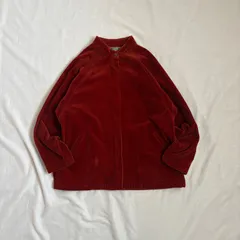 vintage コーデュロイ ブルゾンジャケット 短丈 バンドカラー ラグラン シティボーイ アメカジ