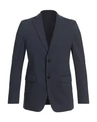 【送料無料】 セオリー メンズ ジャケット・ブルゾン アウター テーラードジャケット ミッドナイトブルー