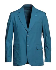 ラルディーニ メンズ アウター ジャケット・ブルゾン LARDINI テーラードジャケット Pastel Blue ブルーのサムネイル